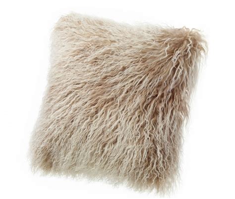 lambskin pillow cover|lambskin throw pillows.